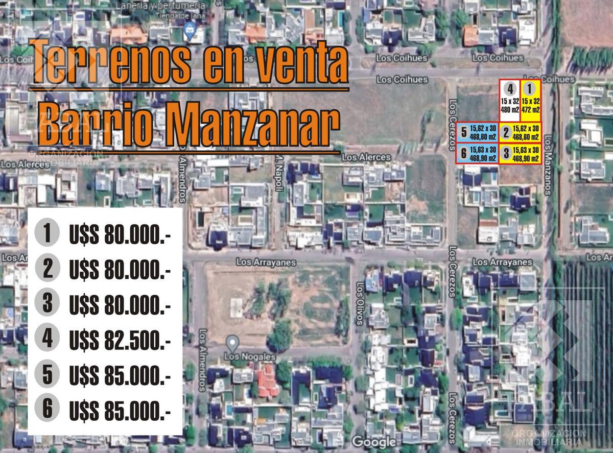 Terreno Venta barrio Manzanar, Cipolletti